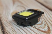 Портативний ліхтарик брелок на карабіні з магнітом Mini COB 500 lum (1753)