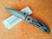 Нож складной Gerber X21 полусеррейтор с клипсой