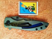 Нож складной Gerber X21 полусеррейтор с клипсой