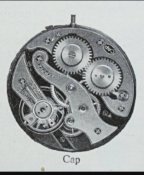 Часы Union Horlogère, CAP. Серебро
