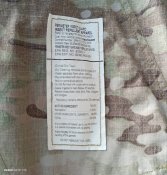 Контрактна вогнетривка форма армії США.Наш розмір 58-60.
