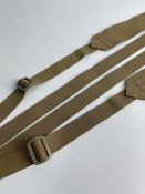 Пояс з балістичною вставкою Crye Precision (розмір L) + лямки, колір: мультикам, койот