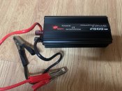Інвертор UKC SSK-2000W перетворювач напруги авто інвертор 12v-220v Germany