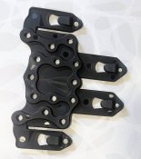 Пластикова нагрудна панель на Molle - Black