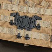 Пластикова нагрудна панель на Molle - Black