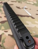 Крышка ствольной коробки для АК-74, АКС, АКМ, РПК с регулеровкой устранения люфта.