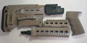 Комплект для тюнинга АК DLG Tactical цвет койот