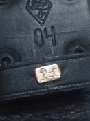 Кожаный офицерский ремень Bundesgendarmerie. 90 см.
