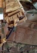 Бронежилет 5 класс Multicam быстрый сброс внутренние бампера для спины
