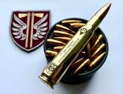 Макет 50 bmg лазерная гравировка + шеврон