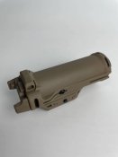 Тактичний ліхтар для зброї sotac sd-73, xh-15, колір - койот
