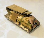Підсумок під пістолетний магазин, ліхтрик, ЛЦУ тощо - Multicam