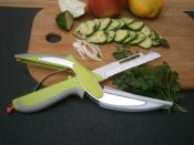 Кухонний ніж-ножниці Розумний Ніж Clever Cutter Knife АХ-6