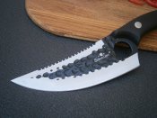 Ніж кухарський Sonmelony Chef К-01 Fultang з серейтором 27см