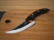 Ніж кухарський Sonmelony Chef К-01 Fultang з серейтором 27см