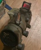 TRIJICON  Acog 4x32 / TRIJICON RMR® type 2 red do