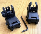 Комплект мушки та ціліка на пікатіні AR15 та подібних