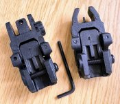 Комплект мушки та ціліка на пікатіні AR15 та подібних