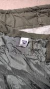 Утеплювач для штанів M65 (USA). Короткі штани підкладка утеплювач Liner Trousers Field.