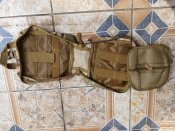 Медицинский подсумок (Аптечка) новый в упаковке,  цвет камуфляж мультикам, быстросьёмный, на липучке