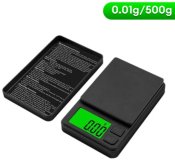 Ювелірні ваги кишенькові 0,01-500г Black