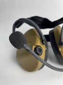 Активні навушники invisio t5 tactical communication headset, single comm, арт: 41619