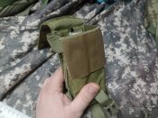Подсумок Eagle Industries Khaki Molle Shock Tube Pouch V.2