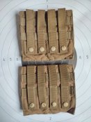Підсумок для магазинів Molle Double M4/M16 Mag Pouch Coyote