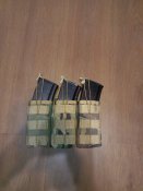 Тройний підсумок під магазини АК.
