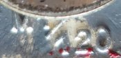 Членский знак NSDAP. Клеймо "RZM M1/120".