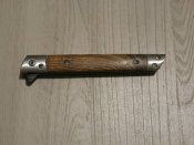 Нож складной Танто Флиппер M390 Дамаск Tanto Flipper на подшипниках с чехлом из кожзама