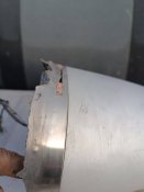 Носовая часть с кацапской ракеты ПВО