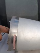 Носовая часть с кацапской ракеты ПВО