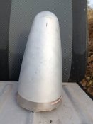 Носовая часть с кацапской ракеты ПВО