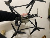 дрон  dji 03 air unit со скидом