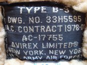 Легендарна куртка  Bomber B-3 Avirex USA оригінал