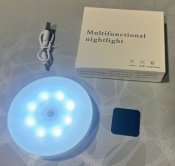 LED лампа-світильник з датчиком руху на...