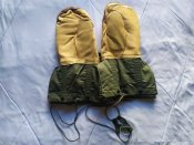 Рукавицы на сильный мороз армейские USA Mitten gauntlet shell новые L