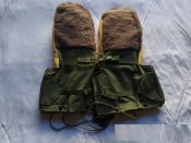 Рукавицы на сильный мороз армейские USA Mitten gauntlet shell новые L