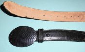 Ремінь authentic stingray skin, довж.104 см