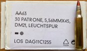 ММГ 5.56х45 мм  MEN трассер Бундесвера с пулей DM21 Leuchtspur