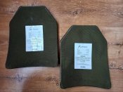 Комплект керамических бронеплит NP Aerospace размер XL Новые