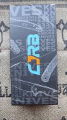 Ніж CJRB Caldera Black-Red, AR-RPM9 Steel, G10