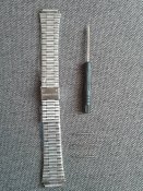 Браслет для годинника Casio сталевий 18 мм
