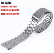 Браслет для годинника Casio сталевий 18 мм