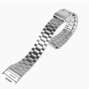 Браслет для годинника Casio сталевий 18 мм