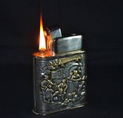 Настольная зажигалка. Серебрение.