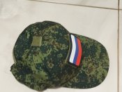 Кепка рф с триколором