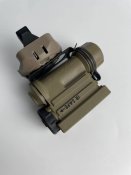 Комплект: тактичний ліхтар streamlight sidewinder compact II + кріплення для ліхтаря, койот