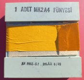 Праймер MK2A4. Запал (піропатрон) для арти 155 мм. 1985 р. Латунь. В пластиковій упаковці